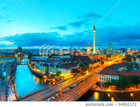 Aerial overview of Berlin Aerial overview of Berlin 34802172