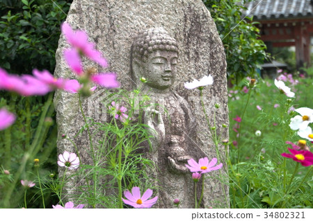 Stone Buddha of cosmos temple 34802321