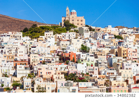 Syros island in Greece Syros island in Greece 34802382