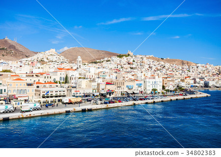 Syros island in Greece Syros island in Greece 34802383