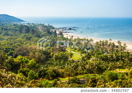 Beach in Goa, India Beach in Goa, India 34802597