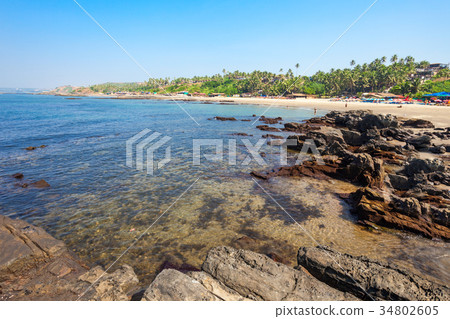 Beach in Goa, India 34802605