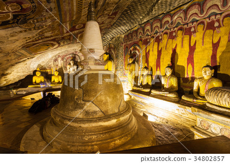 Dambulla Golden Cave Temple 34802857