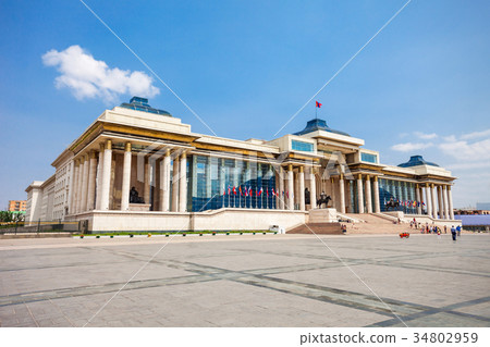 Government Palace in Ulaanbaatar Government Palace in Ulaanbaatar 34802959