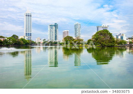 Colombo city skyline view 34803075