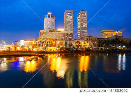 Colombo city skyline view 34803092