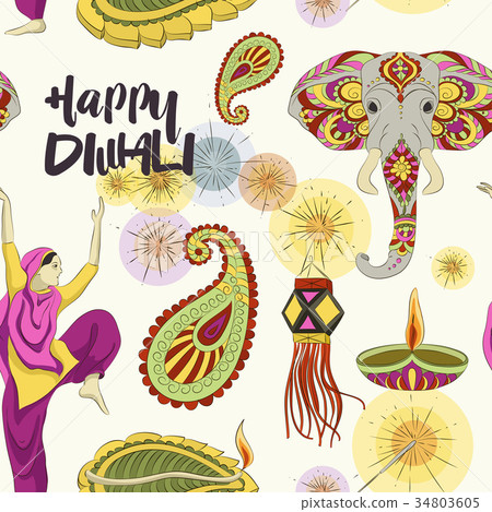 Diwali set pattern Diwali set pattern 34803605
