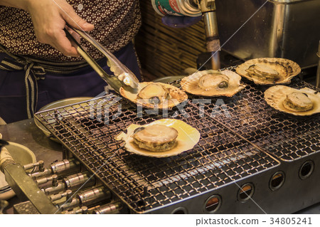 Outside the Tsukiji fence 34805241