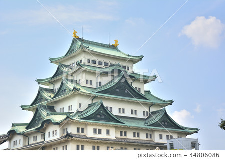 Nagoya castle castle tower 34806086
