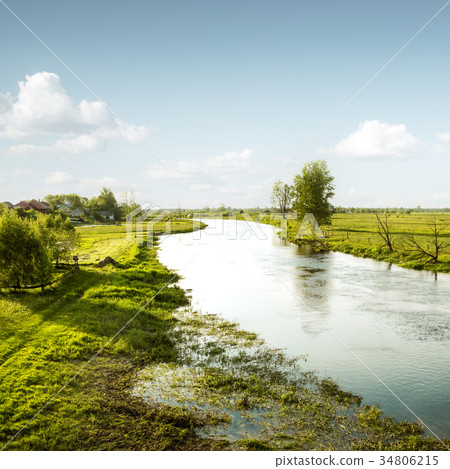 Polish countryside - Biebrza National Park 34806215
