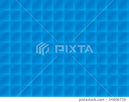 squarepattern blue 34806738