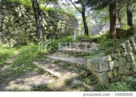村上城堡Kagimon廢墟 34806806