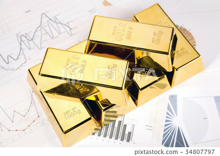 Gold bars on graphs Gold bars on graphs 34807797