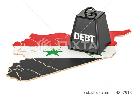 Syrian national debt or budget deficit 34807918