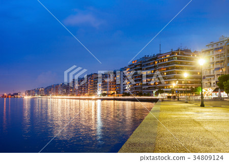 Thessaloniki seafront, Greece Thessaloniki seafront, Greece 34809124