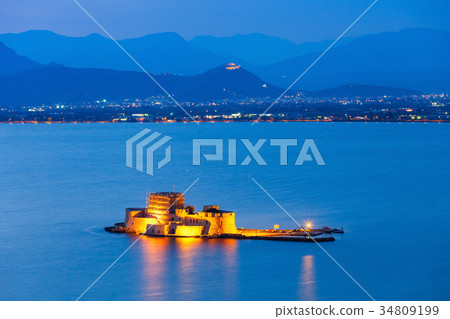 Bourtzi castle in Nafplio 34809199