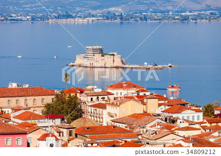 Bourtzi castle in Nafplio 34809212