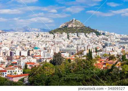 Mount Lycabettus in Athens 34809327