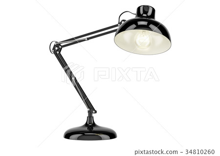 Desk lamp, 3D rendering Desk lamp, 3D rendering 34810260