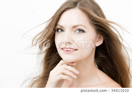 外國女人護髮形象 34811010