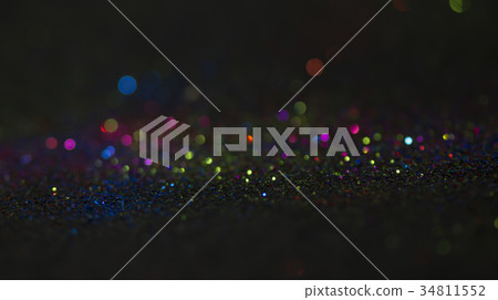 Bokeh glitter fly and lights Bokeh glitter fly and lights 34811552