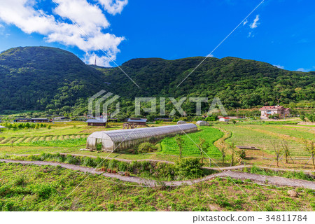 Countryside farmland in Taiwan 34811784