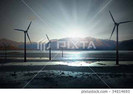 Wind energy 34814693
