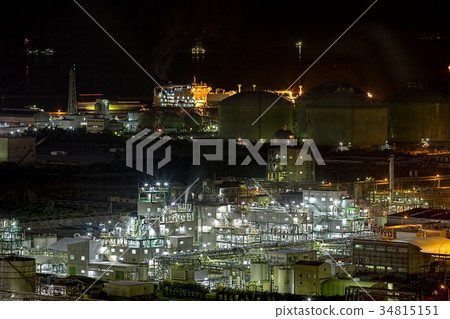 Yokkaichi Complex night view (October Yokkaichi) 34815151