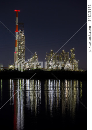 Yokkaichi Complex night view (October Yokkaichi) 34815171