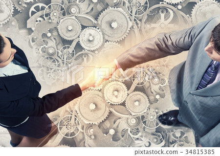 We are partners 34815385