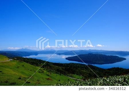 早期的Mihoro通行證的湖Kusshoro 34816312