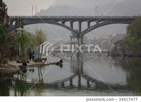 Fenghuang (Phoenix) Ancient Town in China Fenghuang (Phoenix) Ancient Town in China 34817477