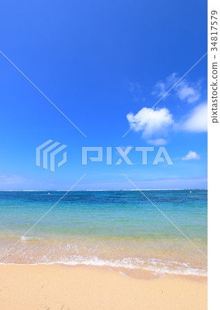 在努沙杜瓦，巴厘島的海灘 34817579