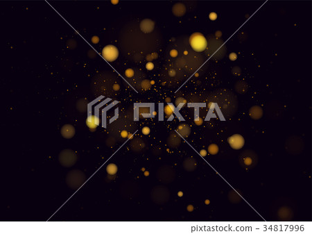 Gold abstract bokeh background Vector illustration Gold abstract bokeh background Vector illustration 34817996