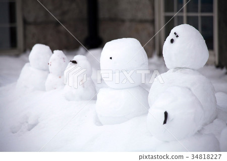 在美瑛站的雪人 34818227
