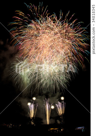 Tsuchiura National Fireworks Games Star Mine 34818345
