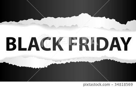 Black Friday ripped baner Black Friday ripped baner 34818569