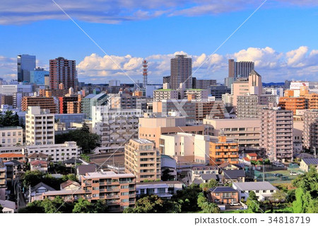 從Atago神社看的仙台市 34818719