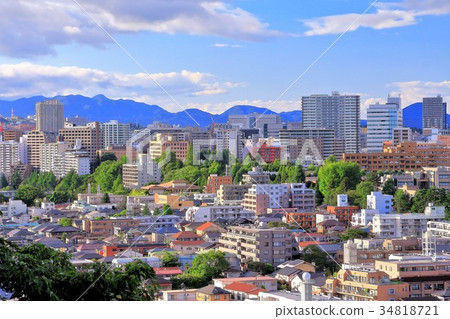 從Atago神社看的仙台市 34818721