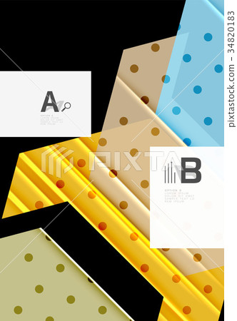 Color triangles background design Color triangles background design 34820183