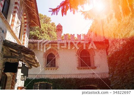 Old buildings in  sunlight 34822697