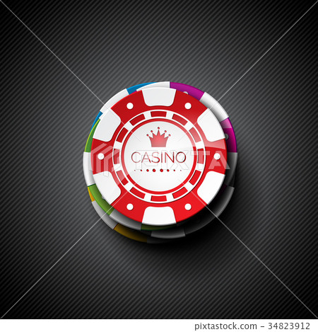 Vector illustration on a casino theme 34823912