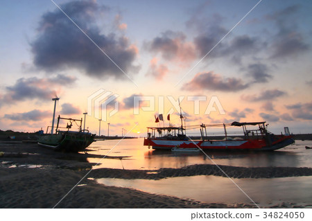 風景，天空，太陽落，長興邵實業公司 34824050