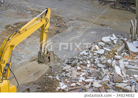 Demolition of industrial and drill concrete Demolition of industrial and drill concrete 34824682
