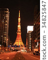Tokyo Tower at night 34825847