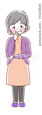 Elderly women 34828684