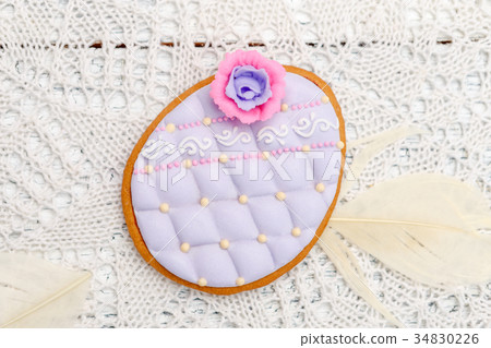 Beautiful glazed Easter cookies Beautiful glazed Easter cookies 34830226