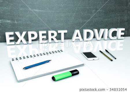 Expert Advice text concept 34831054
