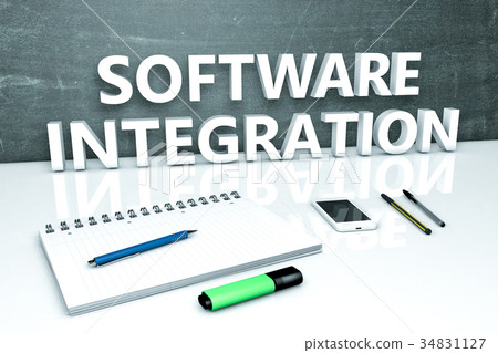Software Integration text concept 34831127