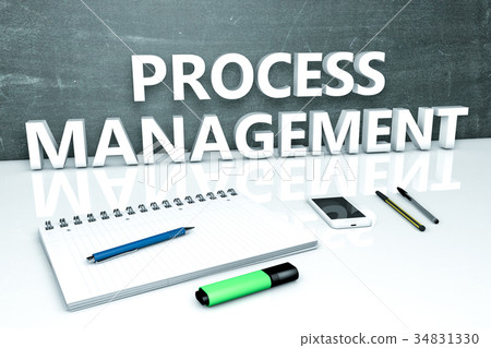 Process Management text concept - Stock Illustration [34831330] - PIXTA